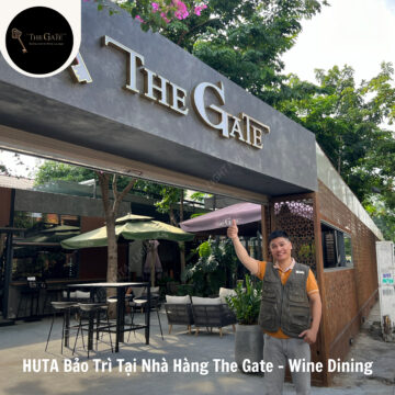 Hành Trình Bảo Trì Tại Nhà Hàng The Gate - Wine Dining