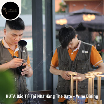 Hành Trình Bảo Trì Tại Nhà Hàng The Gate - Wine Dining