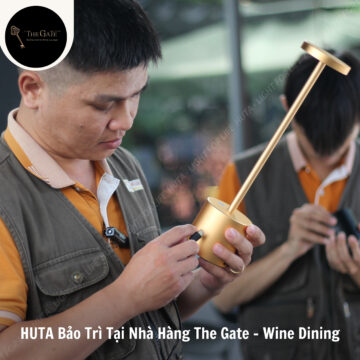 Hành Trình Bảo Trì Tại Nhà Hàng The Gate - Wine Dining