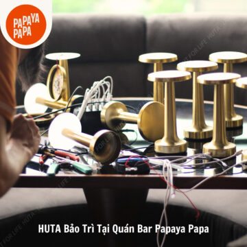 Hành Trình Bảo Trì Tại Quán Bar Papaya Papa