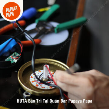 Hành Trình Bảo Trì Tại Quán Bar Papaya Papa