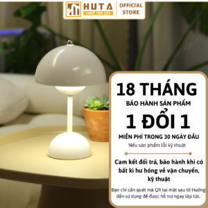 Đèn Bàn Decor Tích Điện HUTA Light For Life Mã BEDNAM
