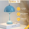 Đèn Bàn Decor Tích Điện HUTA Light For Life Mã BEDNAM