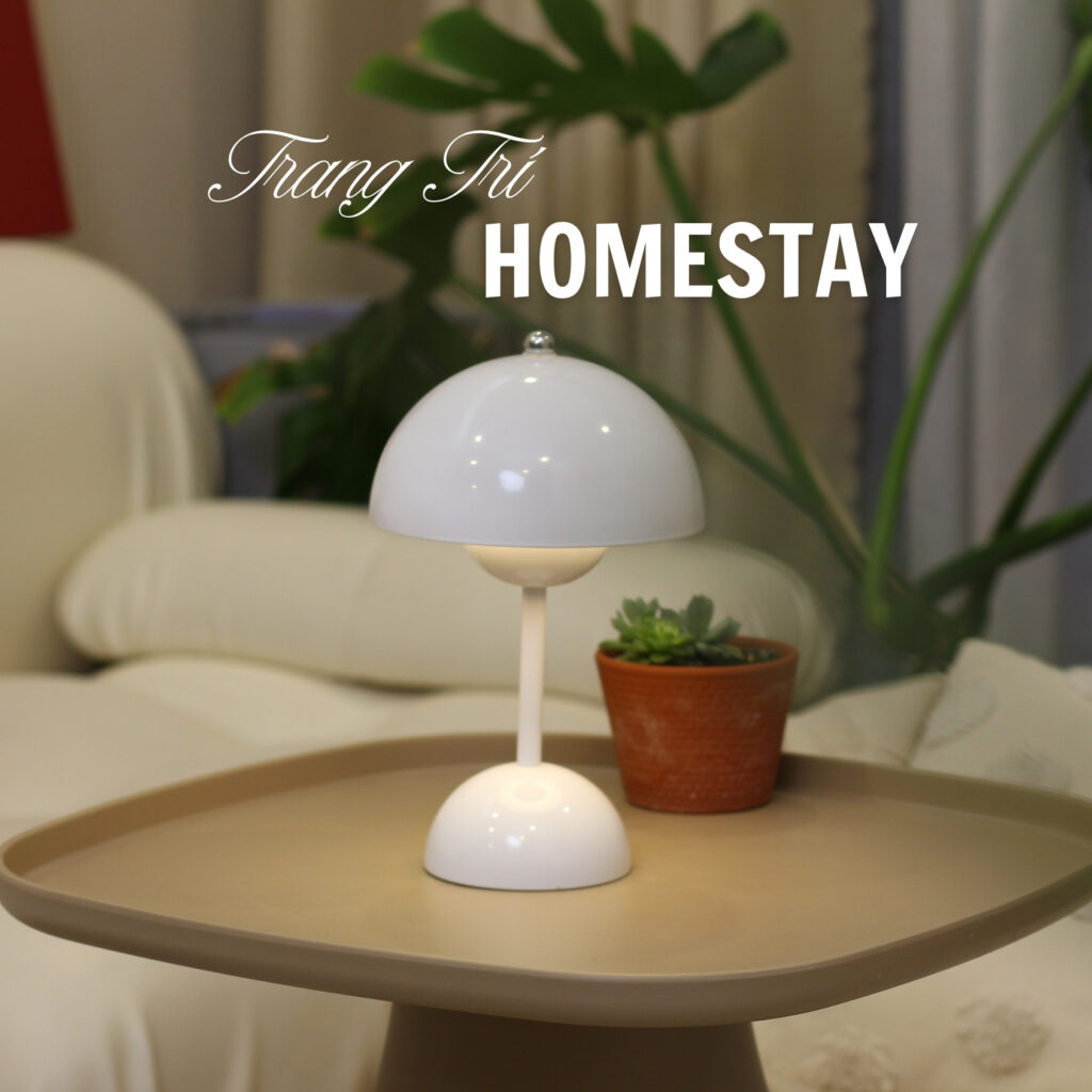 Đèn Bàn Decor Tích Điện HUTA Light For Life Mã BEDNAM