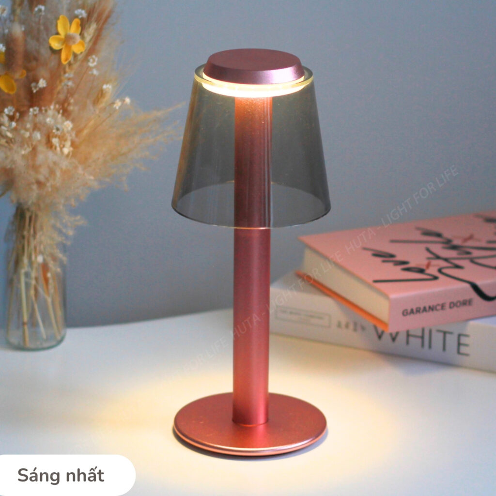 Đèn bàn decor tích điện HUTA Light For Life mã RESBED4