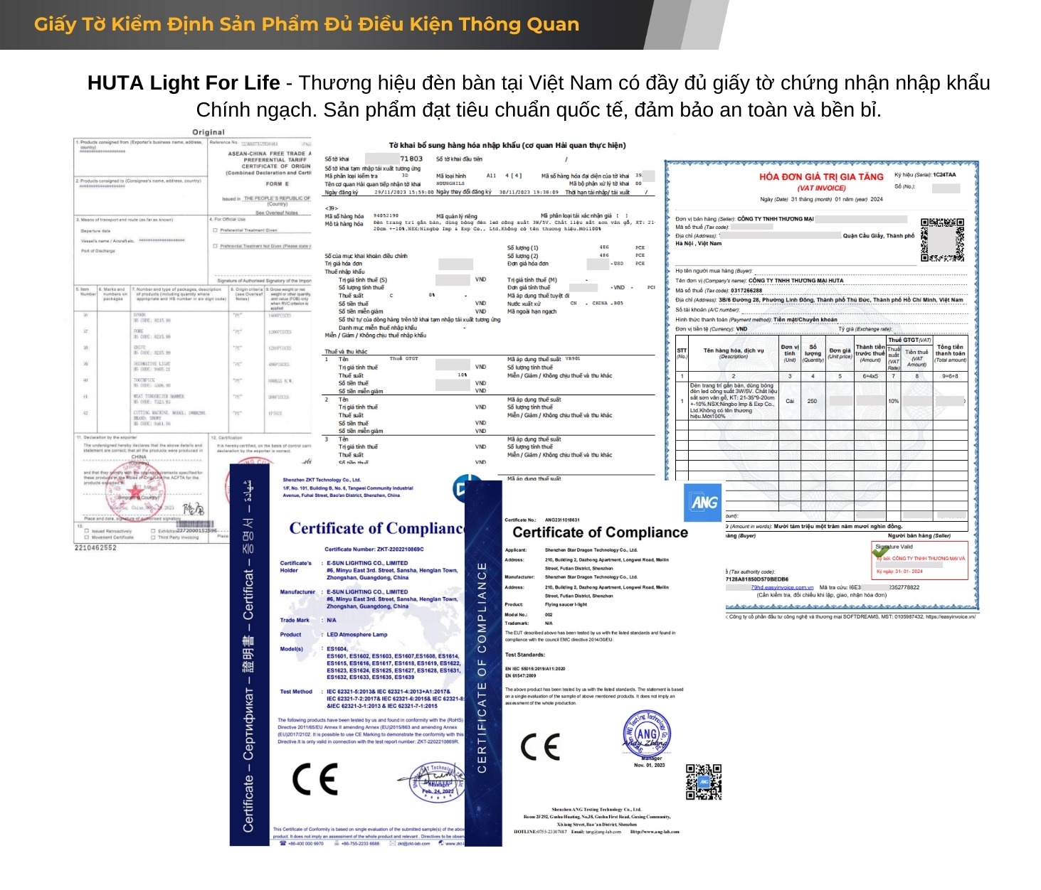 Đèn bàn decor tích điện HUTA Light For Life mã RESBED4