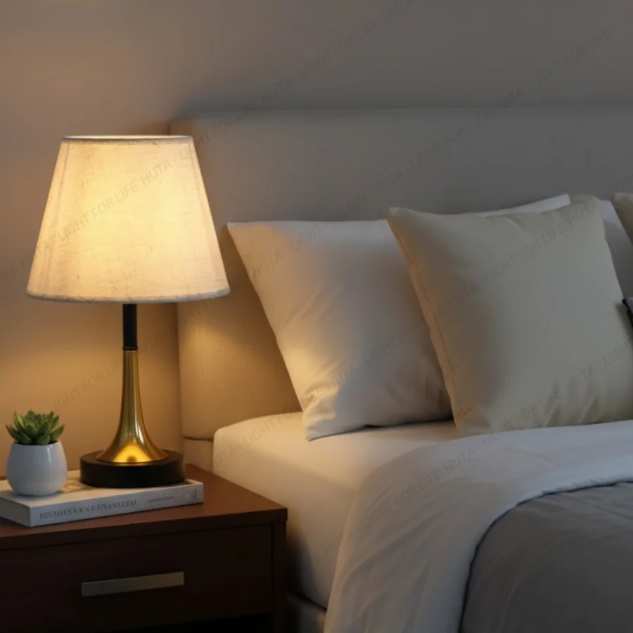 Thông số kỹ thuật chi tiết đèn ngủ để bàn thân kim loại mã T5