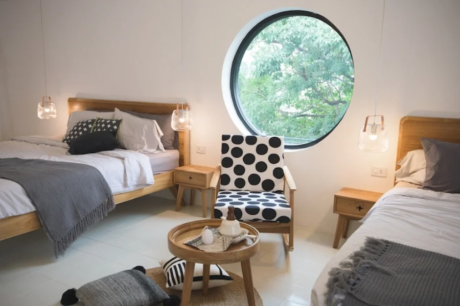 den ngu de ban khach san tab dau giuong huta light for life phong cach moc mac than go ma g2 12