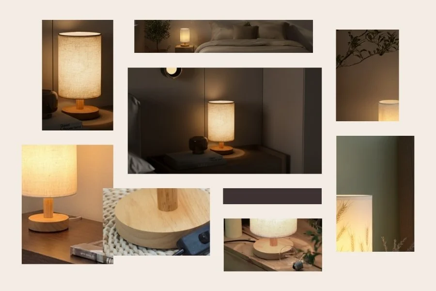 Điểm nổi bật của đèn ngủ để bàn khách sạn mã G1 trong không gian lưu trú