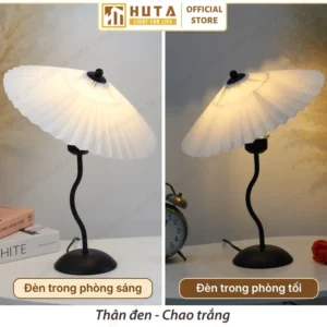 Đèn Ngủ Để Bàn Sang Trọng Decor Khách Sạn HUTA Light For Life Thân Kim Loại Mã T11