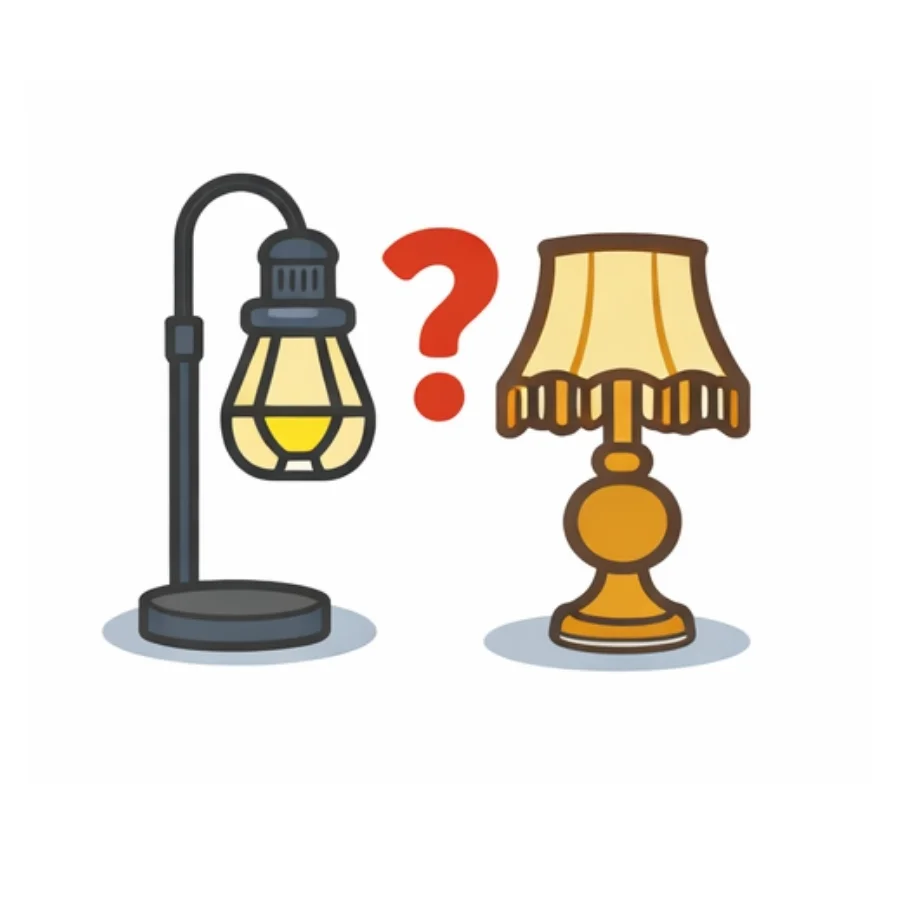 Một vài lỗi khi chọn đèn cây đứng để trang trí