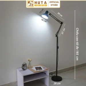 Đèn cây đứng HUTA Light For Life chất liệu kim loại dáng pixar mã KC1