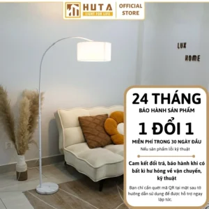 Đèn cây đứng HUTA Light For Life thân kim loại dáng cong mã KC2