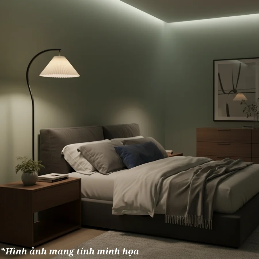 Đèn cây đứng dáng cong mã KC6 có thể trang trí ở các vị trí nào?