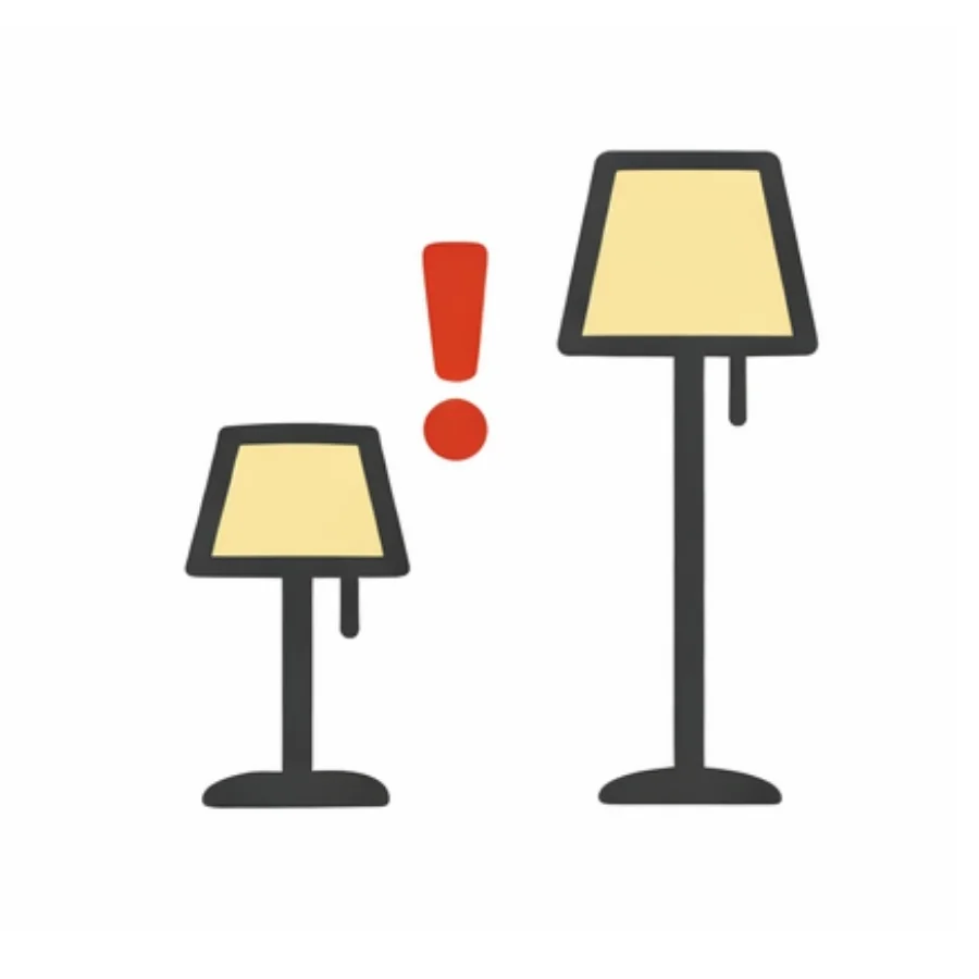 Những sai lầm phổ biến khi chọn đèn cây đứng để trang trí