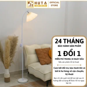 Đèn cây đứng HUTA Light For Life thân kim loại dáng cong mã KT7