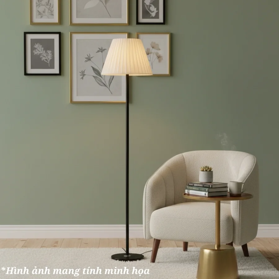 Đèn cây đứng dáng thẳng mã KT1 có thể trang trí ở các vị trí nào?