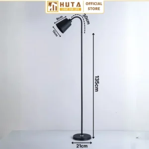 Đèn cây đứng HUTA Light For Life thân kim loại khớp xoay 360 độ mã KT5