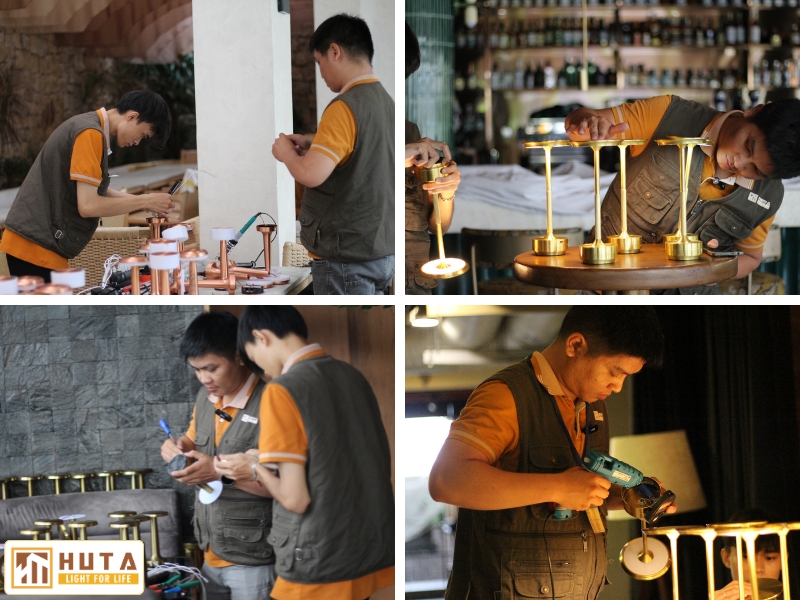 Đèn Bàn Nhà Hàng Quán Bar HUTA Xuất Xứ Từ Đâu?