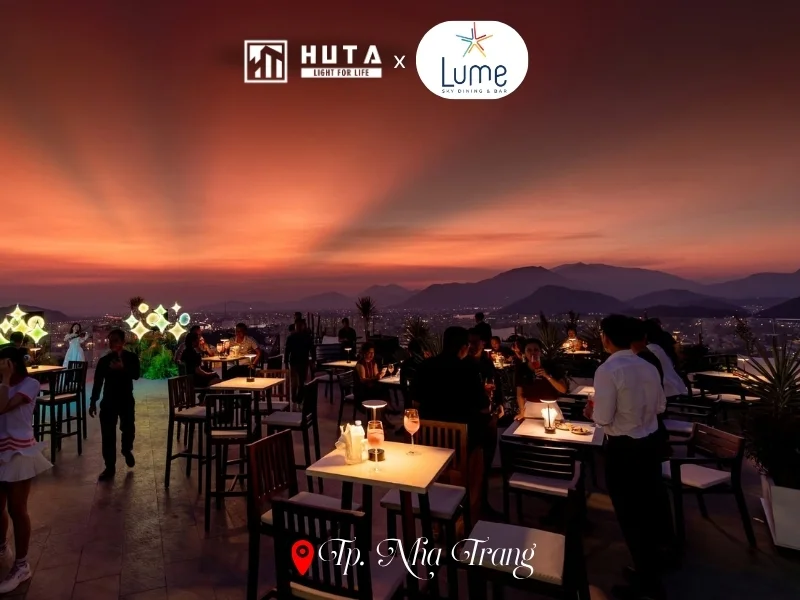 Không gian Lume Sky Dining & Bar