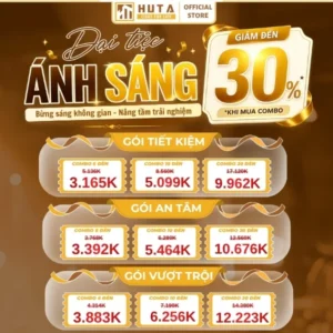 Đèn Bàn Nhà Hàng, Quán Bar HUTA Light For Life Mã AL1 Chất Liệu Thép