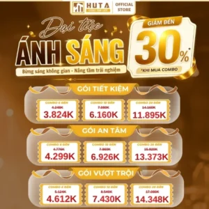 Đèn Bàn Trang Trí Nhà Hàng, Quán Bar HUTA Light For Life Mã AL3