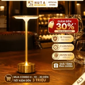 Đèn Bàn Trang Trí Nhà Hàng, Quán Bar HUTA Light For Life Mã AL3