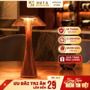 Đèn Bàn Trang Trí Nhà Hàng, Quán Bar HUTA Light For Life Mã ET1