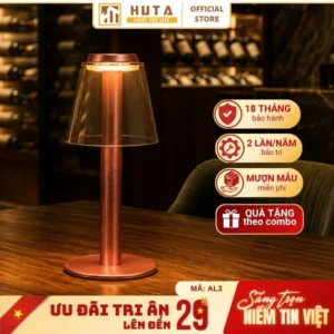 Đèn Bàn Decor Tích Điện HUTA Light For Life Mã RESBED4
